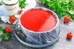Клубничный чизкейк 